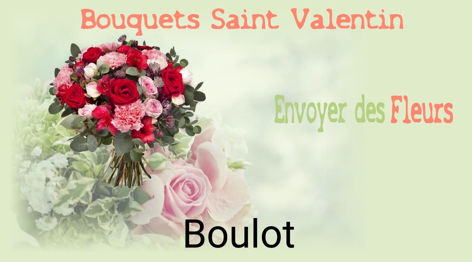 Roses de Saint-Valentin livrées à Boulot